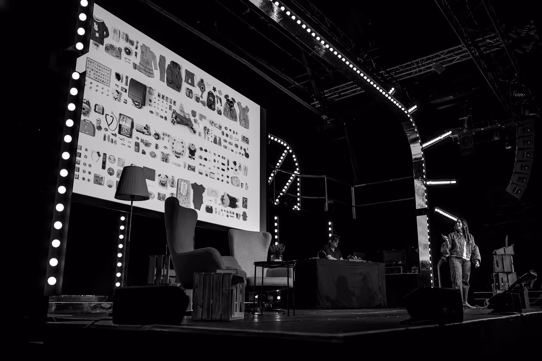 Photo of Paula Zuccotti taken at beyond tellerrand in Düsseldorf 2025 by Florian Ziegler