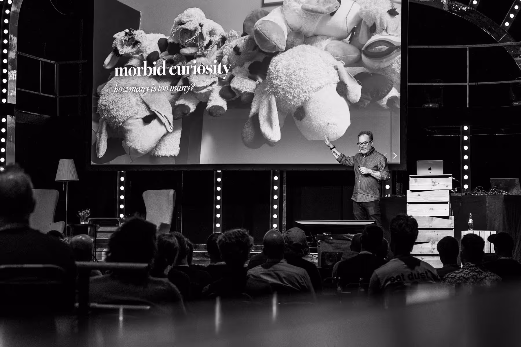 Photo of Jason Pamental taken at beyond tellerrand in Düsseldorf 2025 by Florian Ziegler