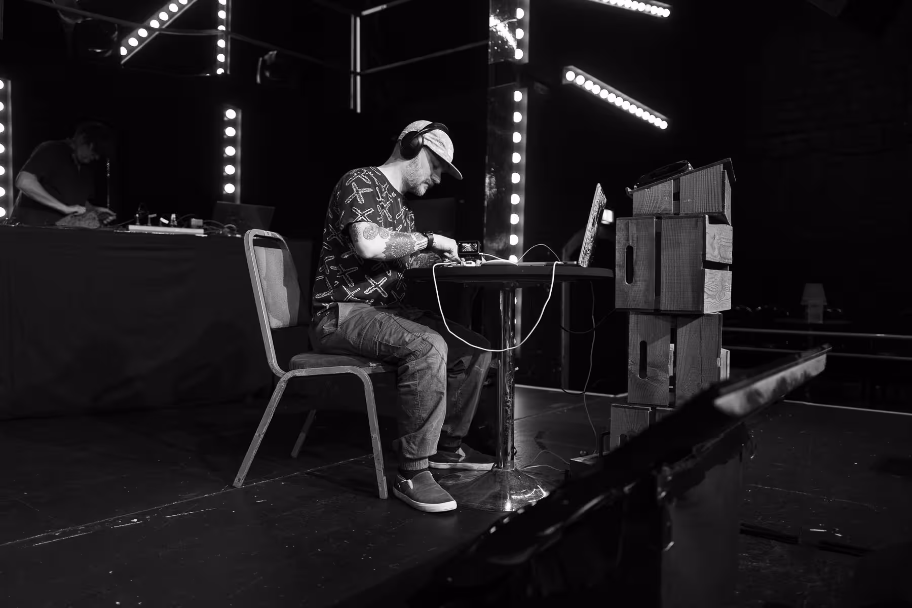 Photo of Gavin Strange taken at beyond tellerrand in Düsseldorf 2025 by Florian Ziegler