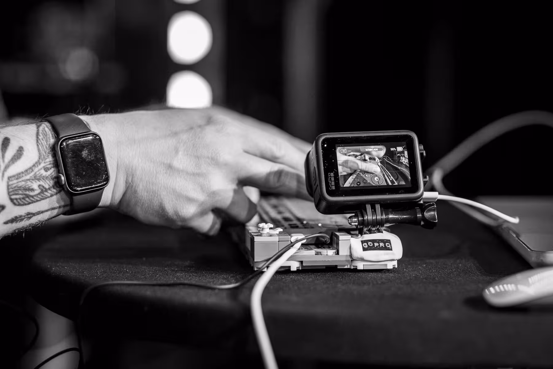 Photo of Gavin Strange taken at beyond tellerrand in Düsseldorf 2025 by Florian Ziegler