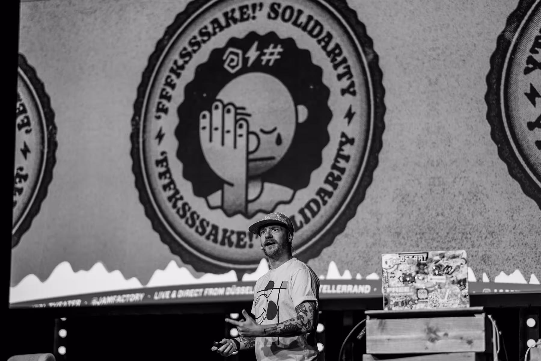 Photo of Gavin Strange taken at beyond tellerrand in Düsseldorf 2025 by Florian Ziegler