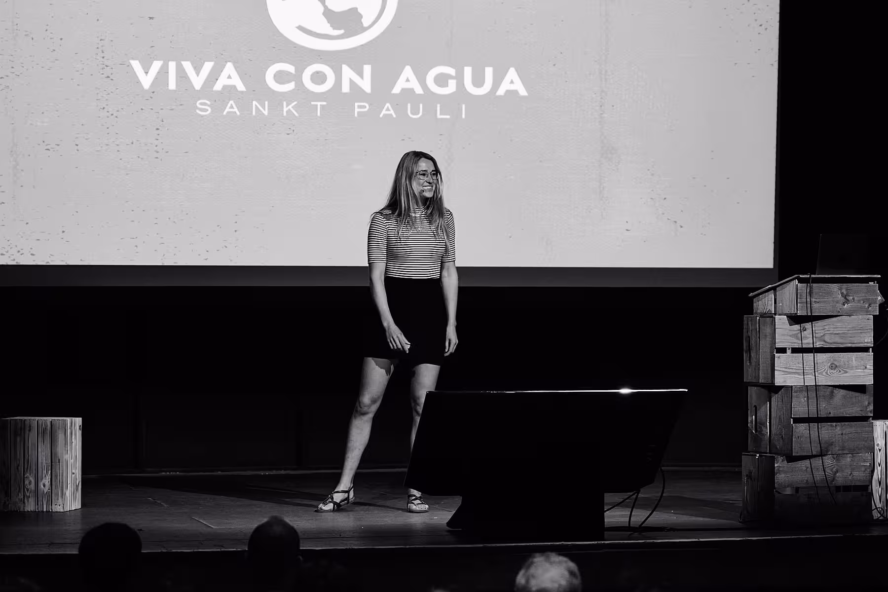 Photo of Carolin Stüdemann taken at beyond tellerrand in Hamburg 2022 by Norman Posselt