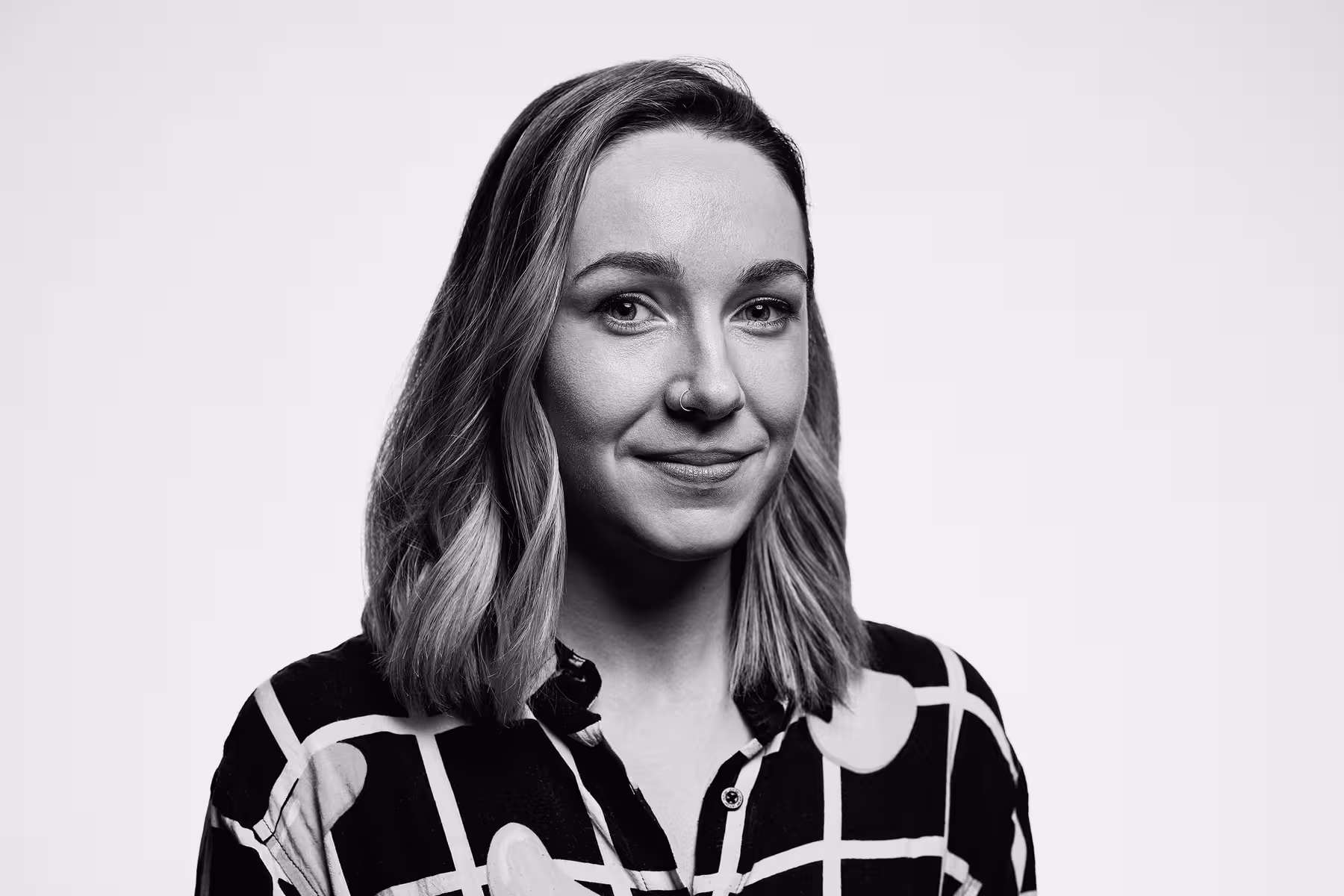 Portrait of Cassie Evans taken at beyond tellerrand in Berlin 2019 by Norman Posselt