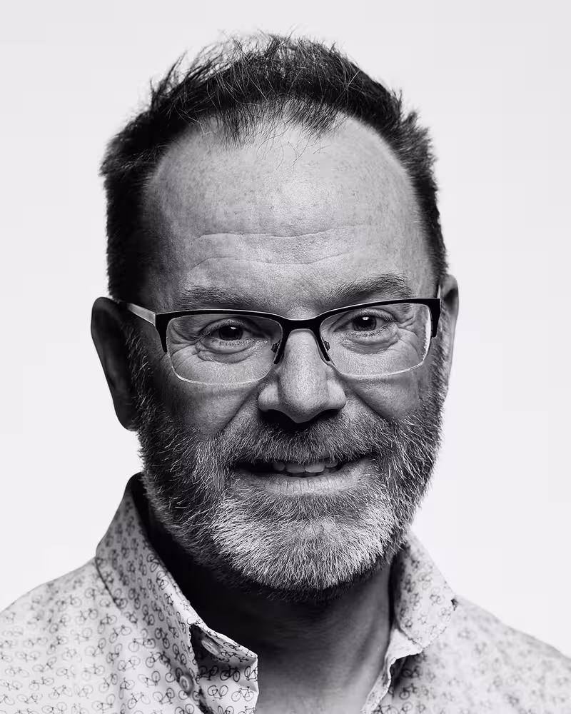 Portrait of Jason Pamental taken at beyond tellerrand in Berlin 2019 by Norman Posselt