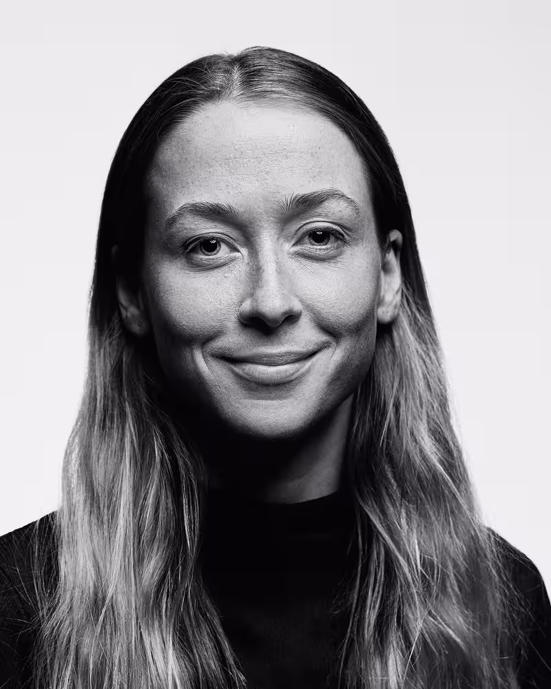 Portrait of Anna Ginsburg taken at beyond tellerrand in Berlin 2019 by Norman Posselt