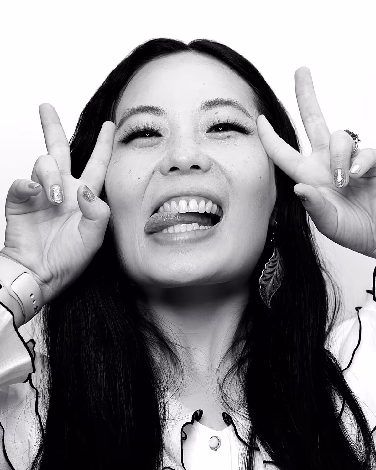 Portrait of Shirley Wu taken at beyond tellerrand in Berlin 2023 by Norman Posselt