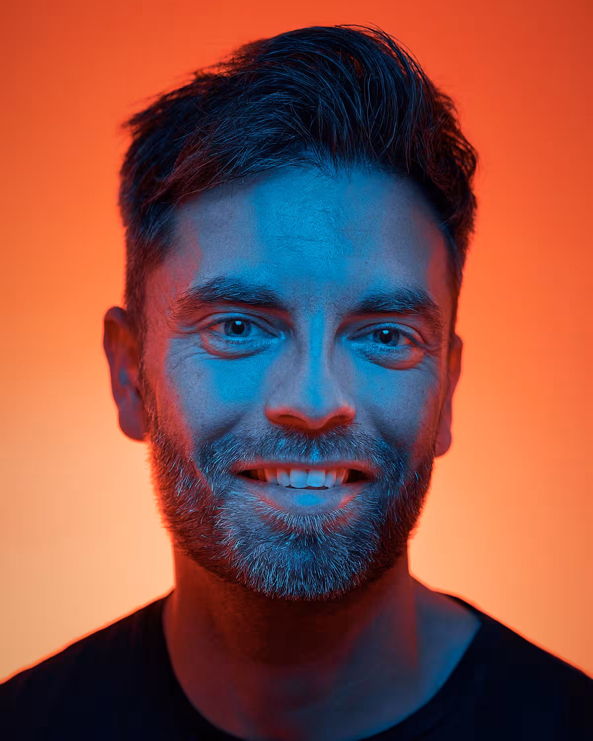 Portrait of Craig Black taken at beyond tellerrand in Berlin 2024 by Norman Posselt