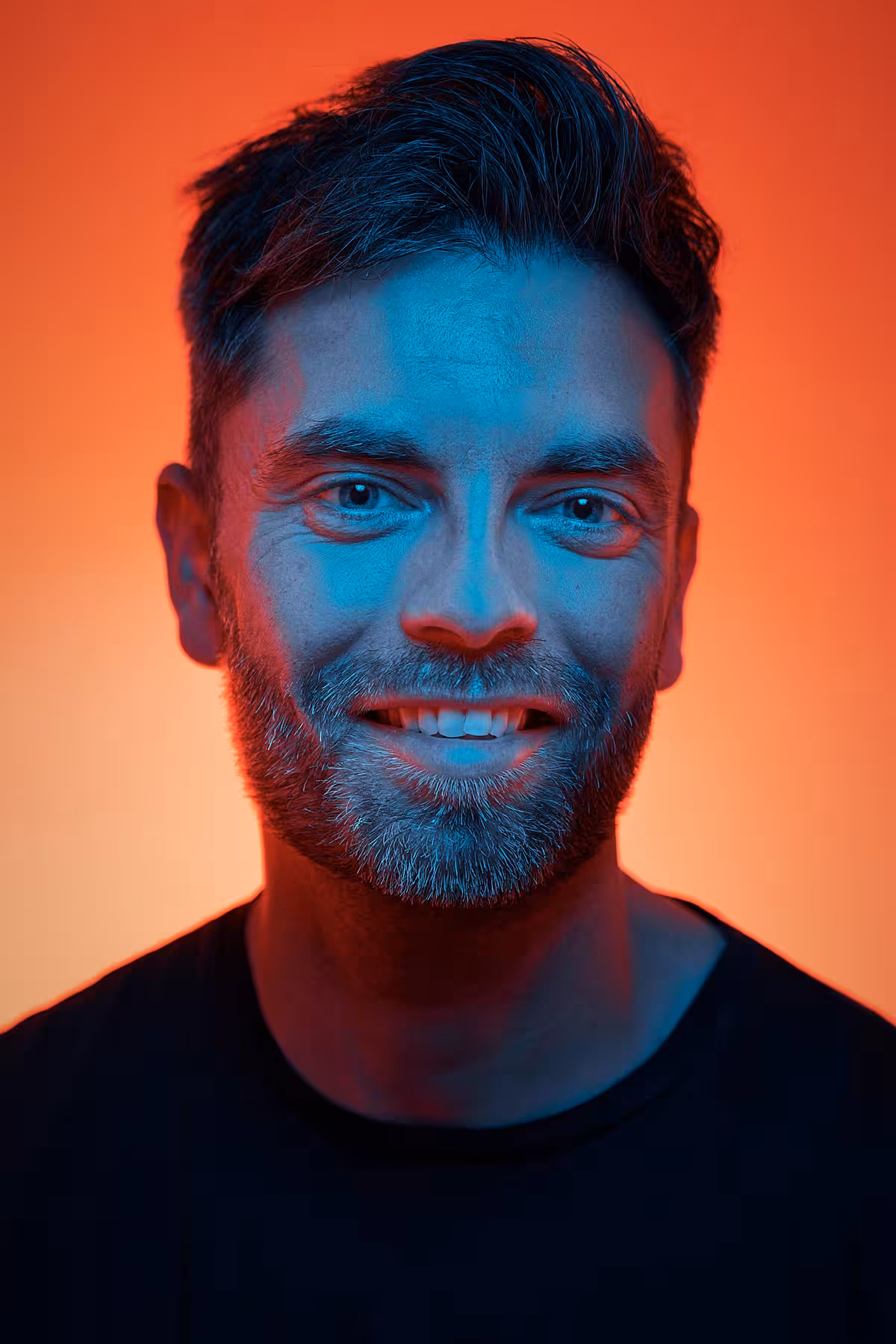 Portrait of Craig Black taken at beyond tellerrand in Berlin 2024 by Norman Posselt