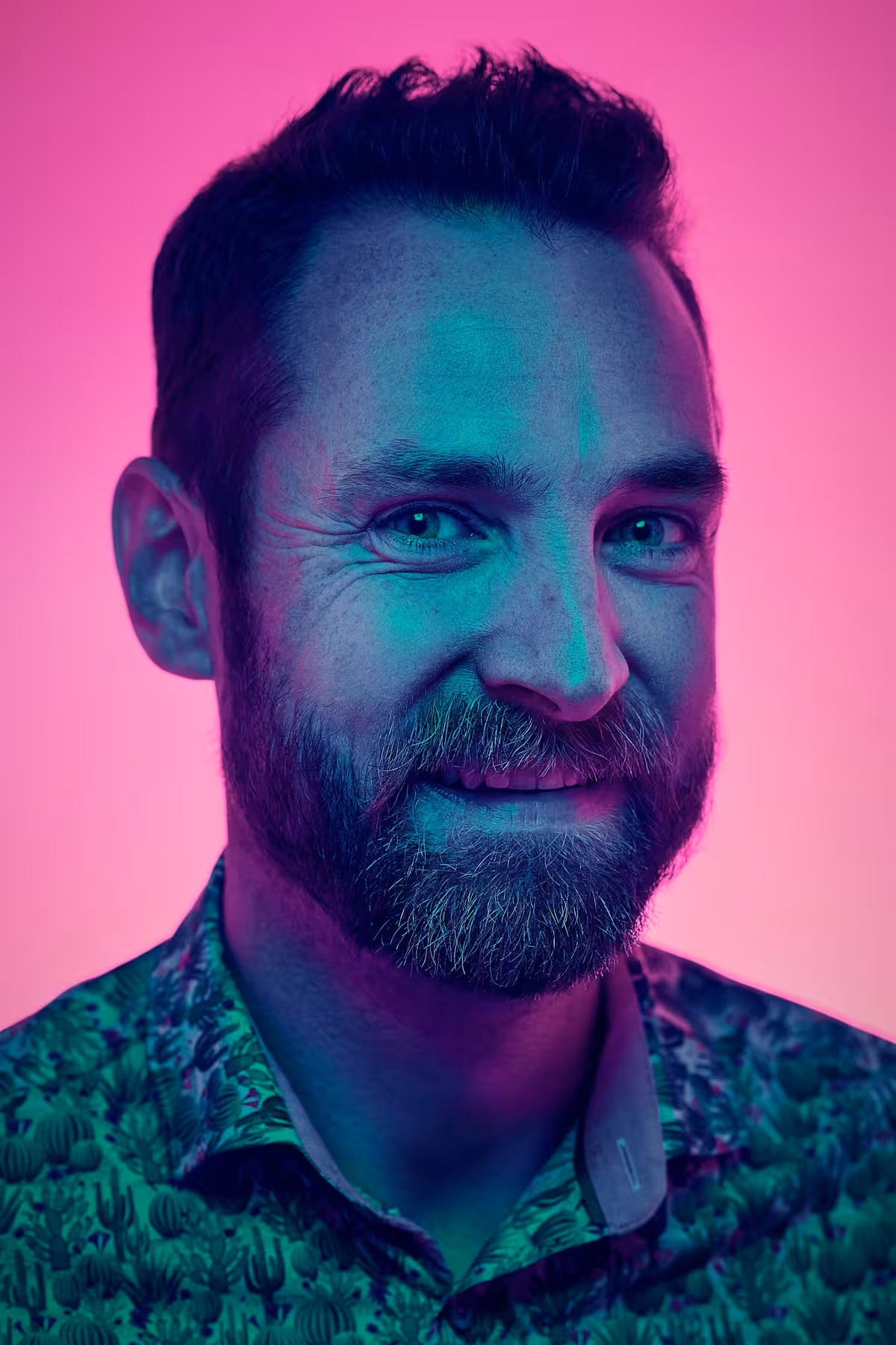 Portrait of Paddy Donnelly taken at beyond tellerrand in Berlin 2024 by Norman Posselt