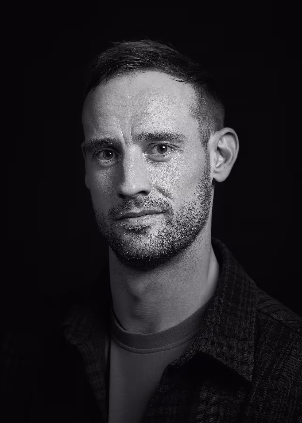 Portrait of Harry Roberts taken at beyond tellerrand in Düsseldorf 2021 by Norman Posselt