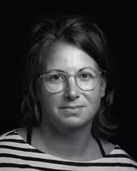 Portrait of Eva-Lotta Lamm taken at beyond tellerrand in Düsseldorf 2021 by Norman Posselt