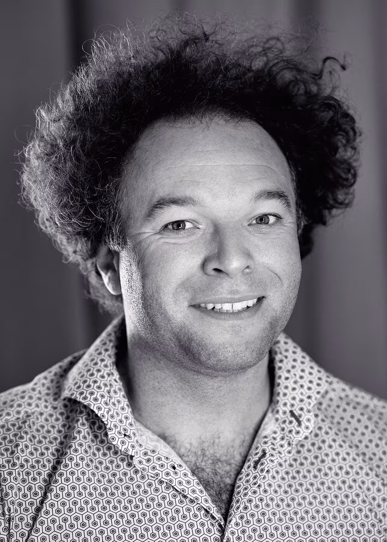 Portrait of Jude Pullen taken at beyond tellerrand in Düsseldorf 2022 by Norman Posselt