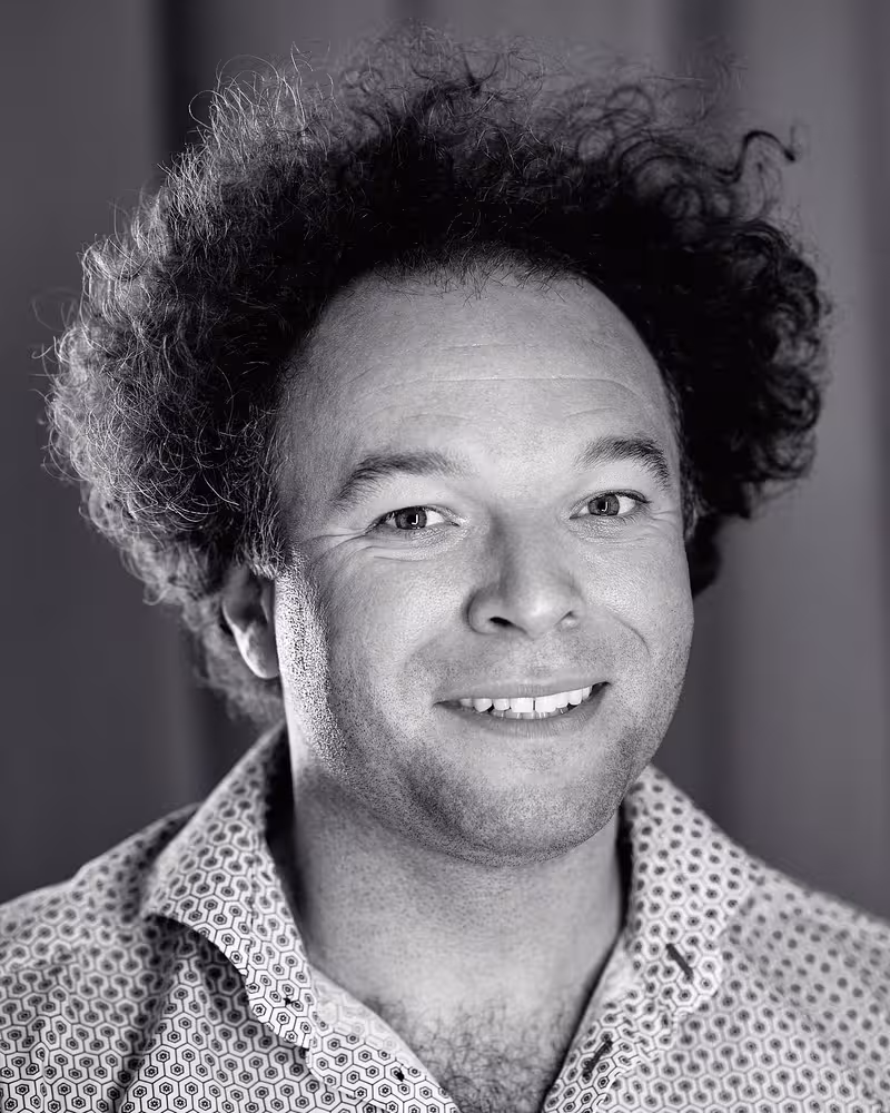 Portrait of Jude Pullen taken at beyond tellerrand in Düsseldorf 2022 by Norman Posselt