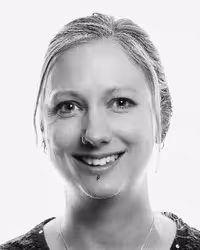 Portrait of Michelle Barker taken at beyond tellerrand in Düsseldorf 2023 by Norman Posselt