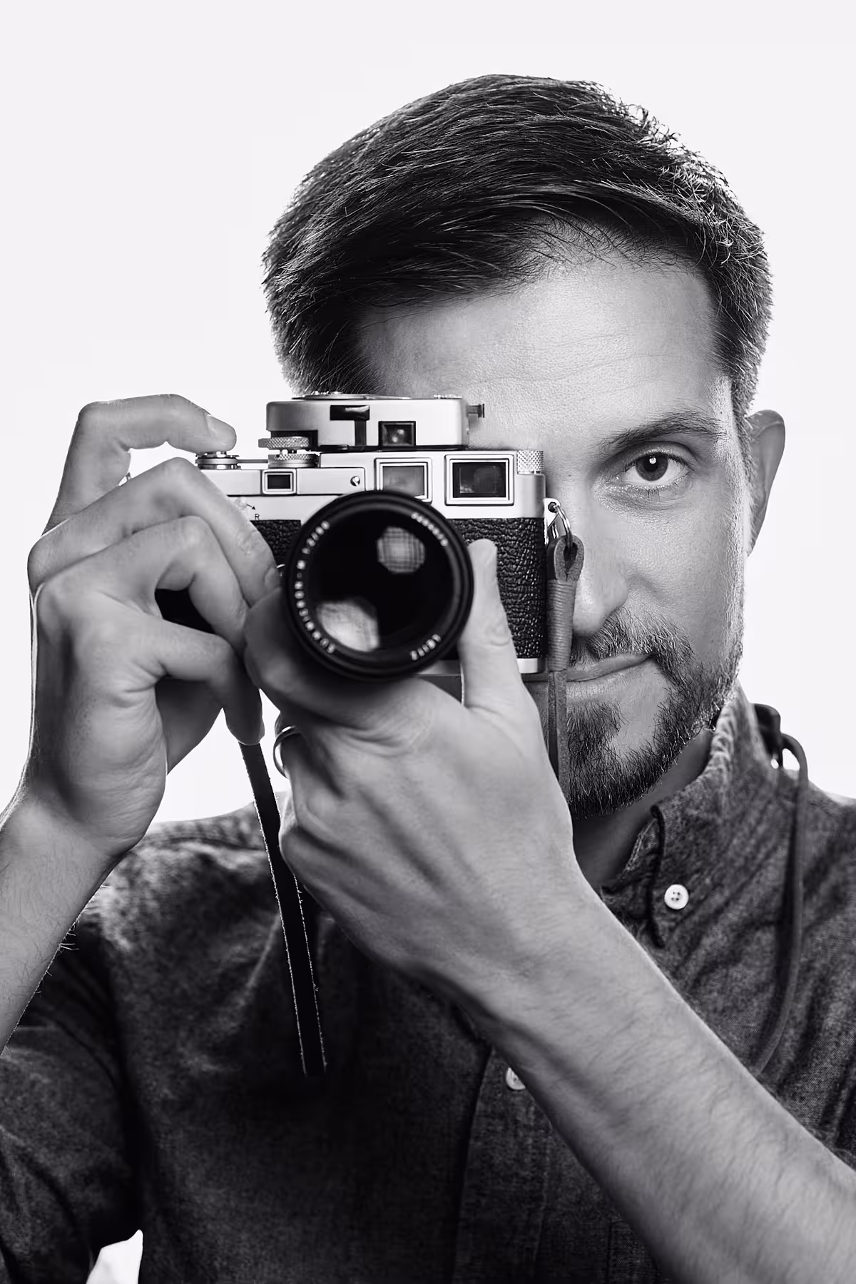 Portrait of Scott Kellum taken at beyond tellerrand in Düsseldorf 2023 by Norman Posselt