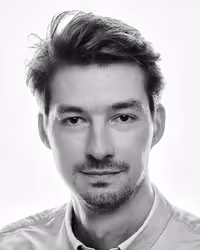 Portrait of Ferdinand Ulrich taken at beyond tellerrand in Düsseldorf 2024 by Norman Posselt