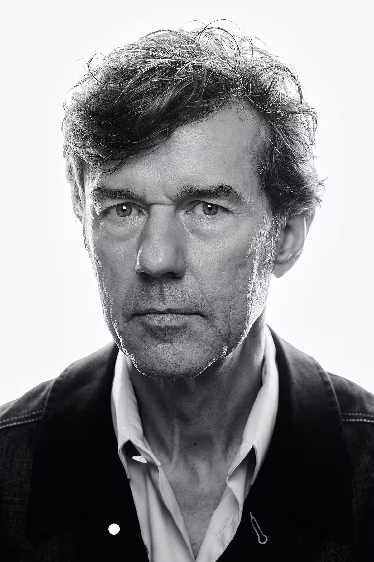 Portrait of Stefan Sagmeister taken at beyond tellerrand in Düsseldorf 2024 by Norman Posselt