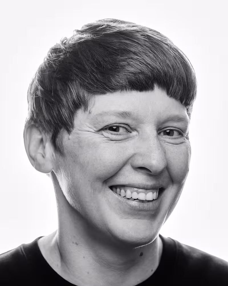 Portrait of Chris Campe taken at beyond tellerrand in Düsseldorf 2024 by Norman Posselt