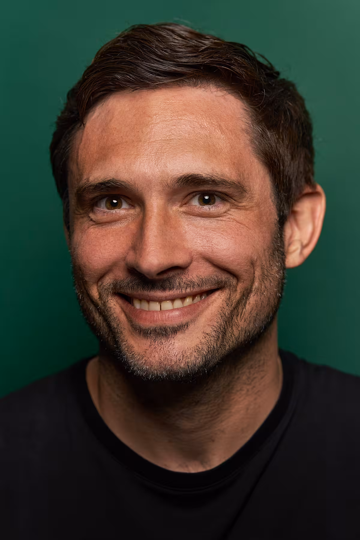 Portrait of Matthias Ott taken at beyond tellerrand in Düsseldorf 2025 by Norman Posselt