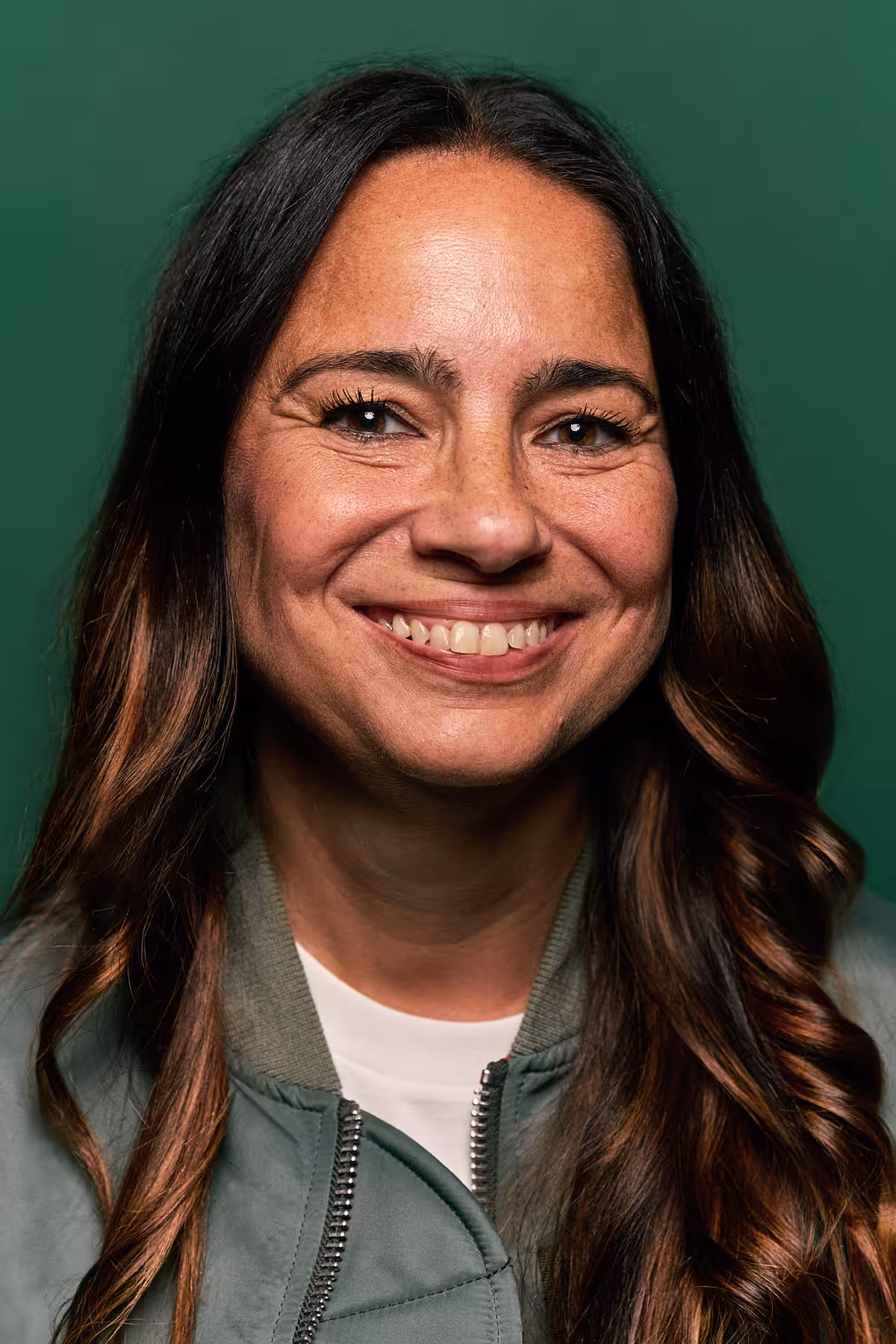 Portrait of Paula Zuccotti taken at beyond tellerrand in Düsseldorf 2025 by Norman Posselt